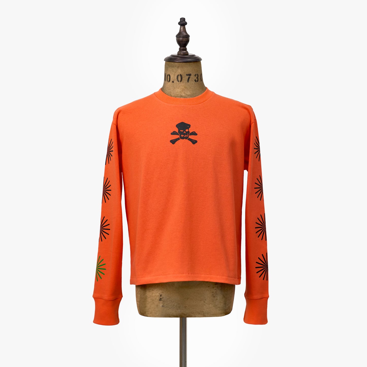 ローラー L/S Tシャツ オレンジ