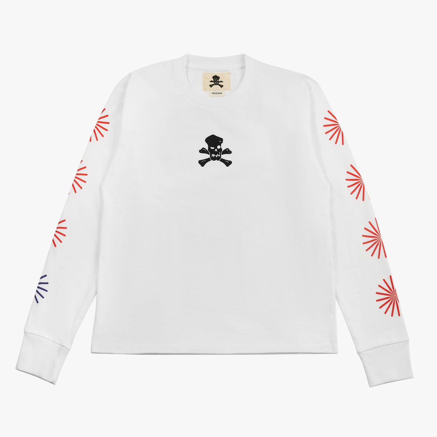 ROLLER L/S T-SHIRT | WHITE