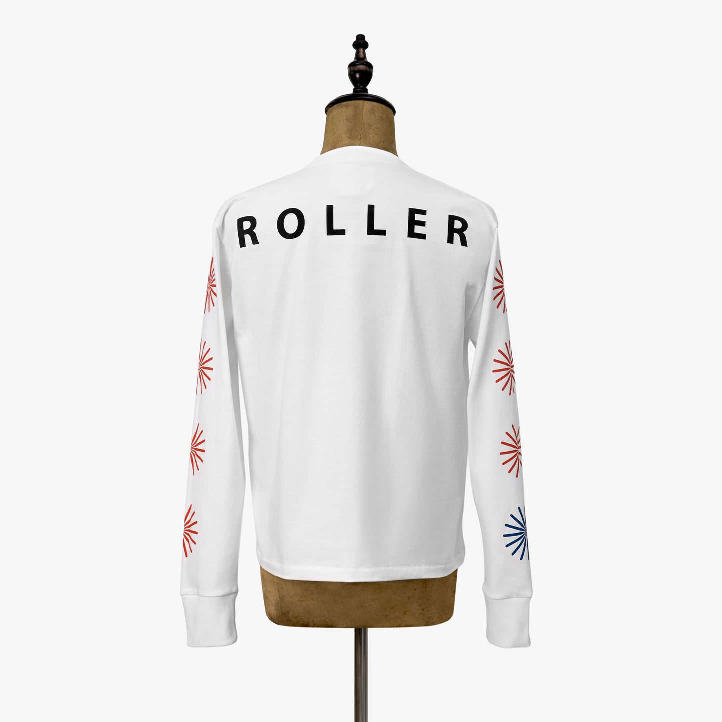 ROLLER L/S T-SHIRT | WHITE