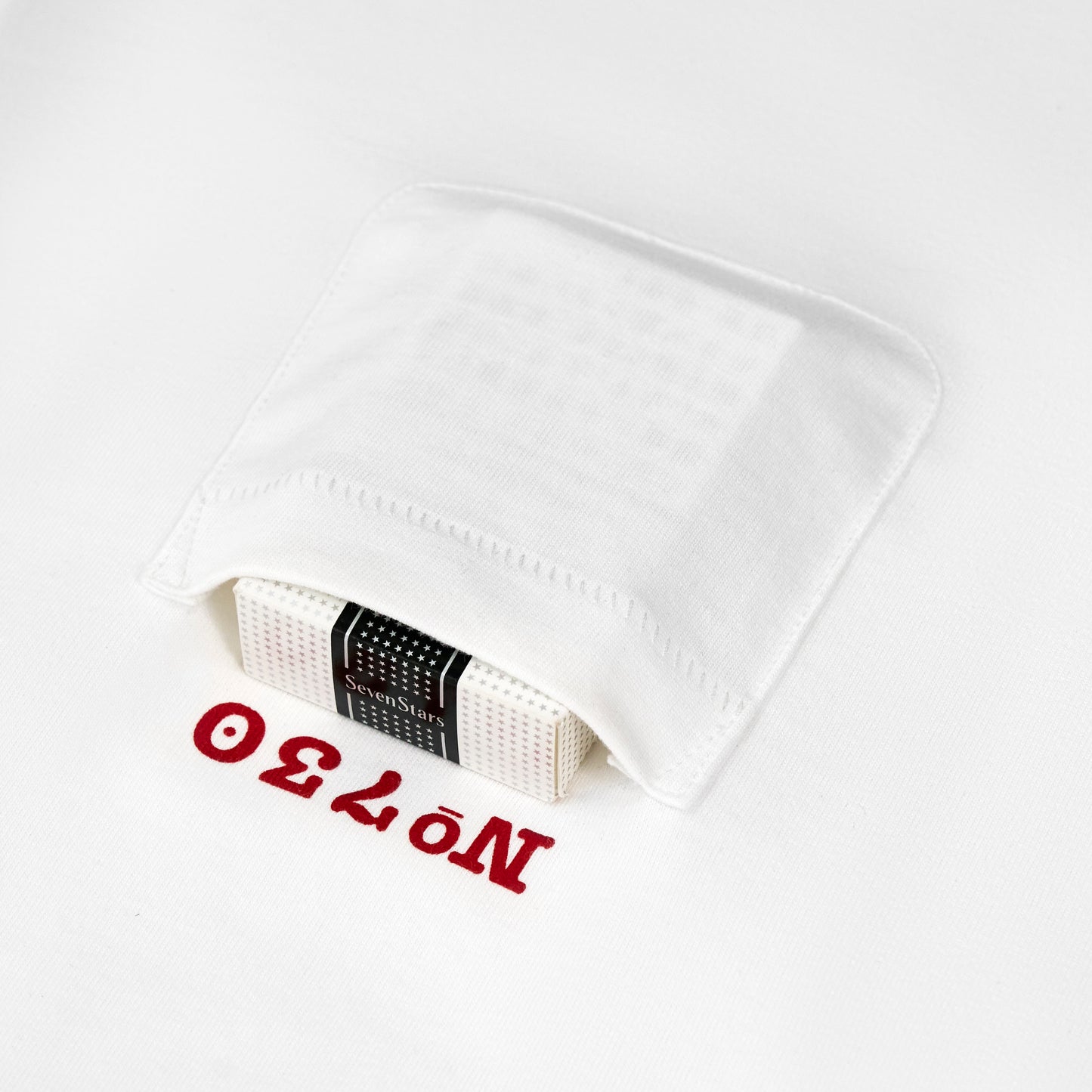 No.730 S/S POCKET T-SHIRT | WHITE