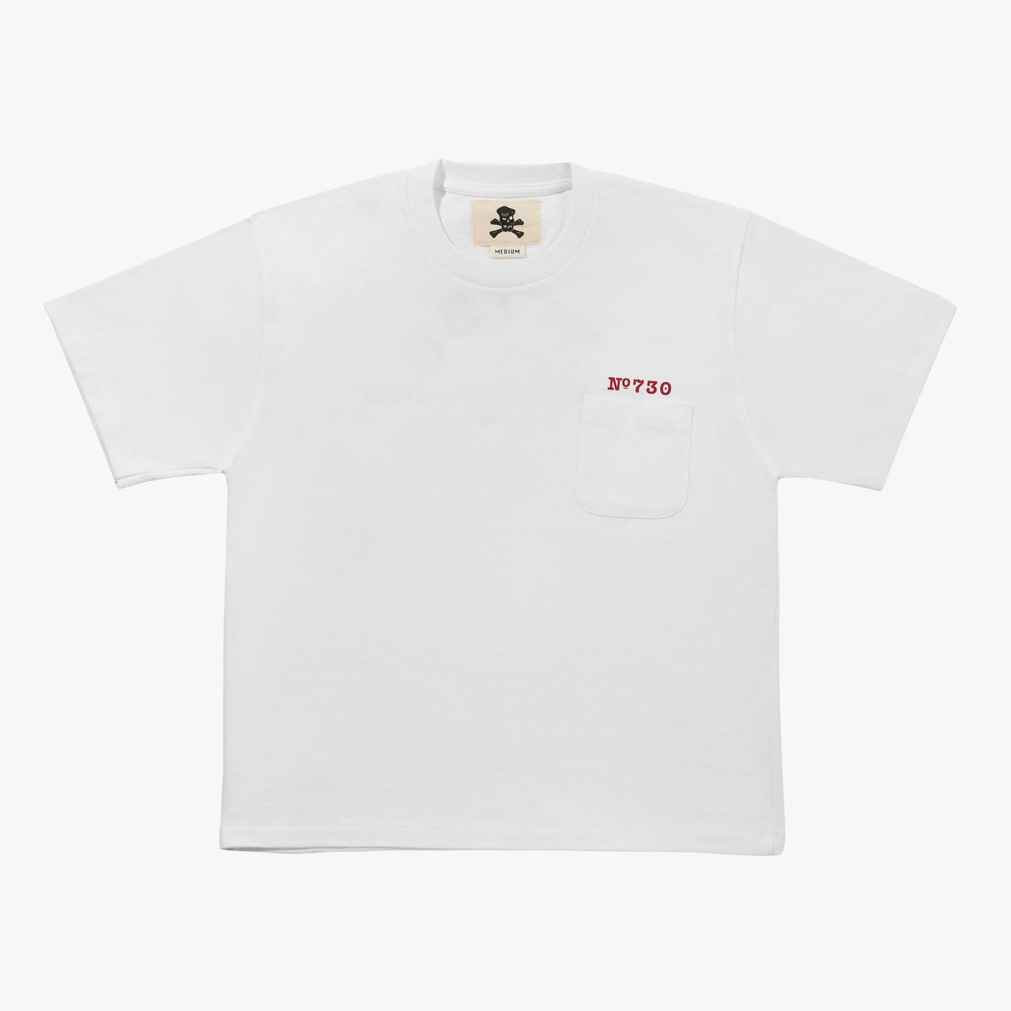No.730 S/S POCKET T-SHIRT | WHITE