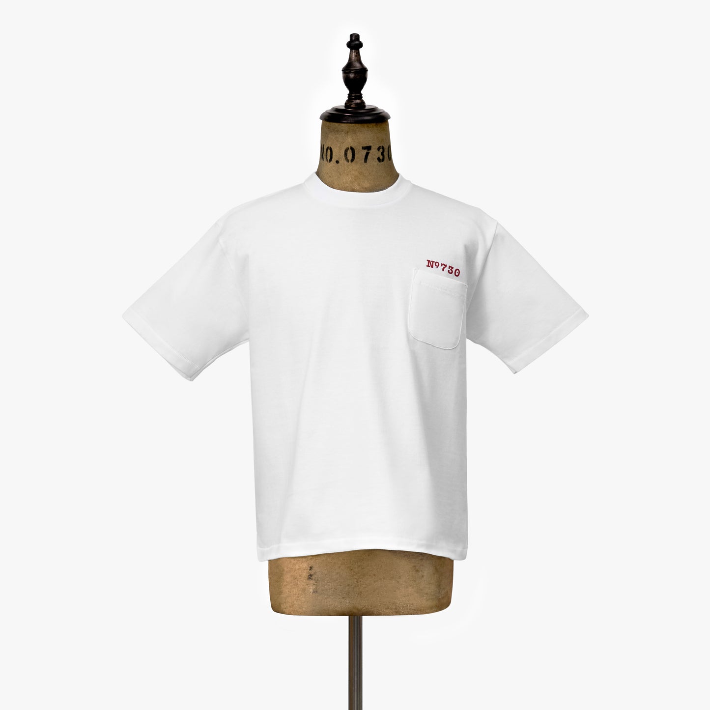No.730 S/S POCKET T-SHIRT | WHITE