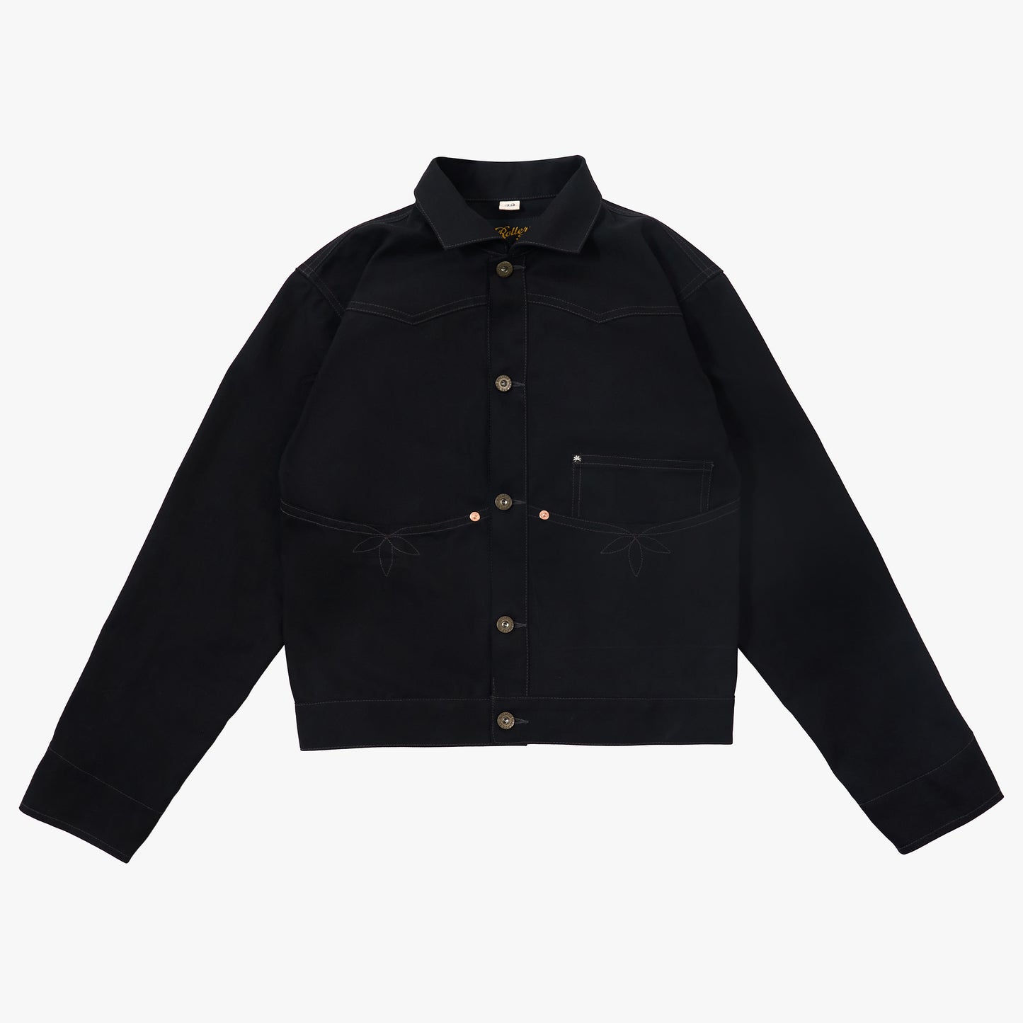 3-POCKET BLOUSE | HBT BLACK