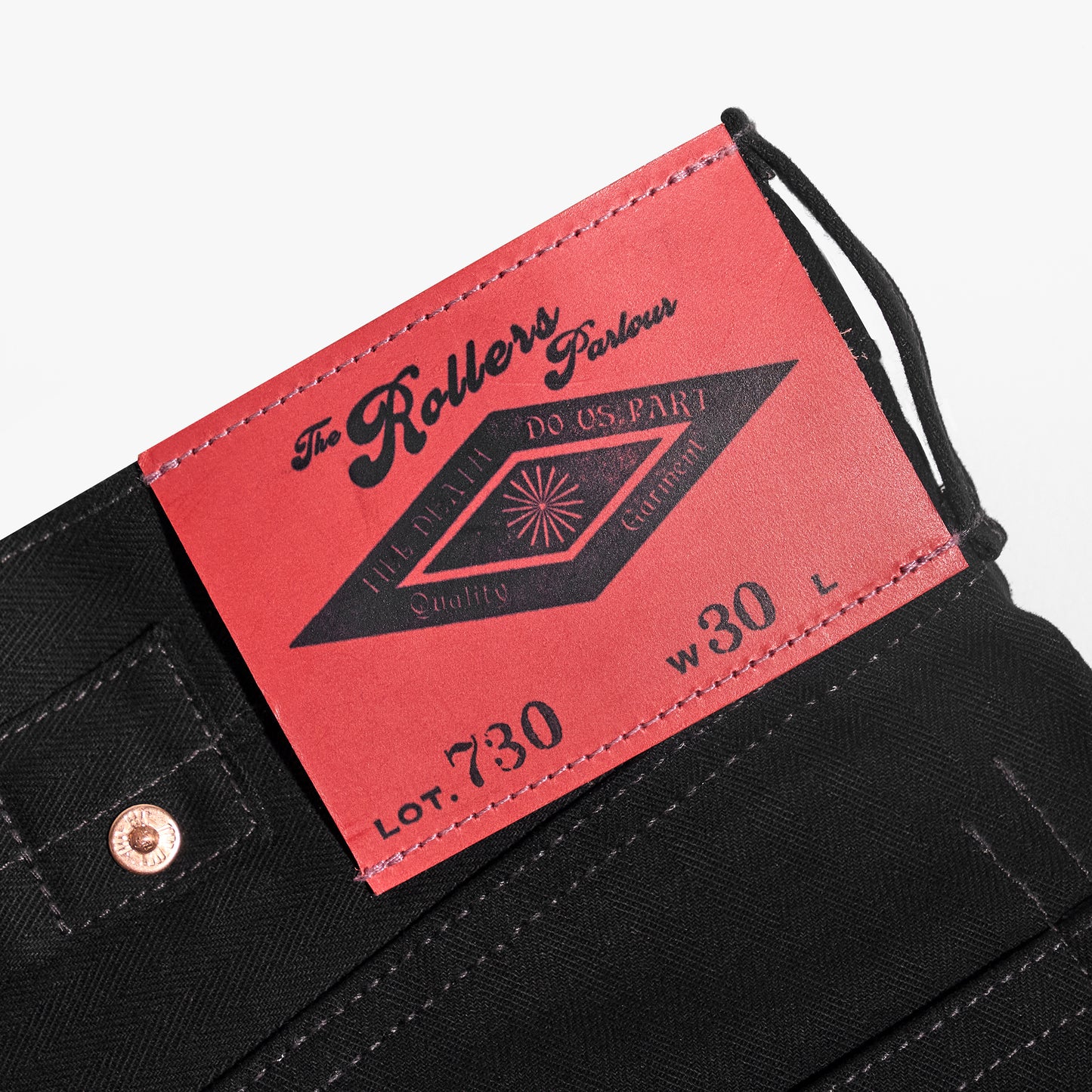 LOT.730 WAIST OVERALLS | HBT BLACK