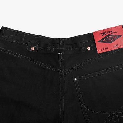 LOT.730 WAIST OVERALLS | HBT BLACK