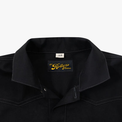 3-POCKET BLOUSE | HBT BLACK